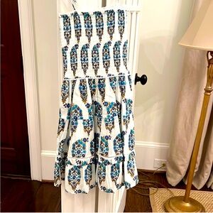 Theonie Shirred Bodice Mini Dress